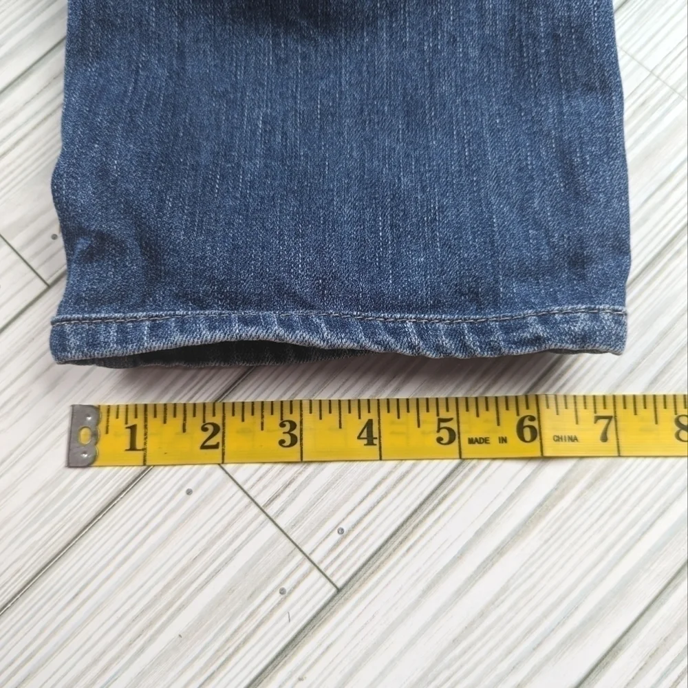 PAIGE Federal Slim Straight Jeans in Birch Blue Denim Men's Size 30 x 28
